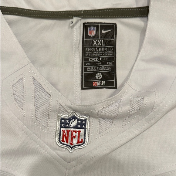 Nike vapor FUSE White and Blue Simmons Jersey#98 - Picture 2 of 7